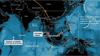 ¿Dónde podría estar el vuelo desaparecido de Malaysia Airlines?